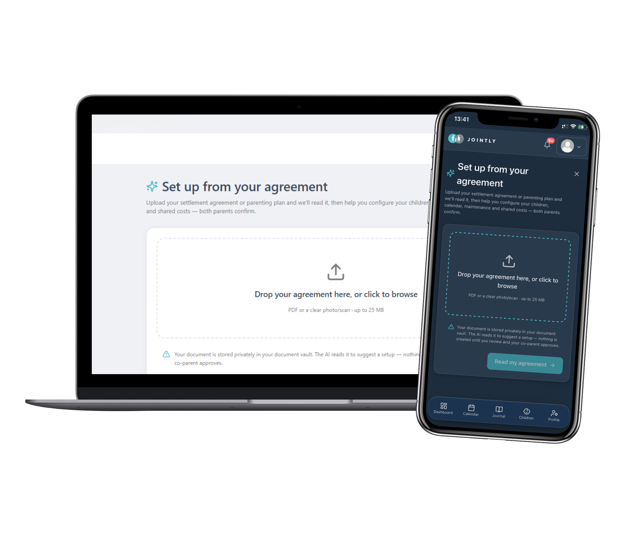 Smart Plan Import in the Jointly app
